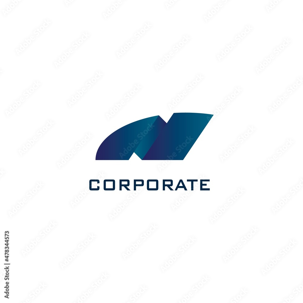 Letter N elegant Luxury tensile Line Logo inspiration design Letter N elegant Luxury tensile Line Logo inspiration design