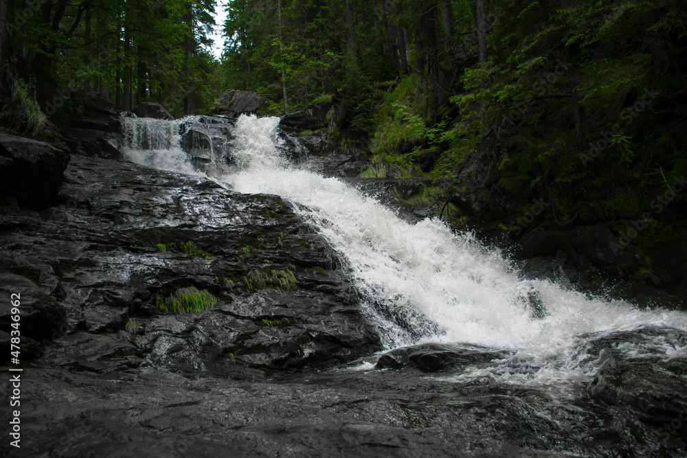 Fototapeta premium Wasserfall3