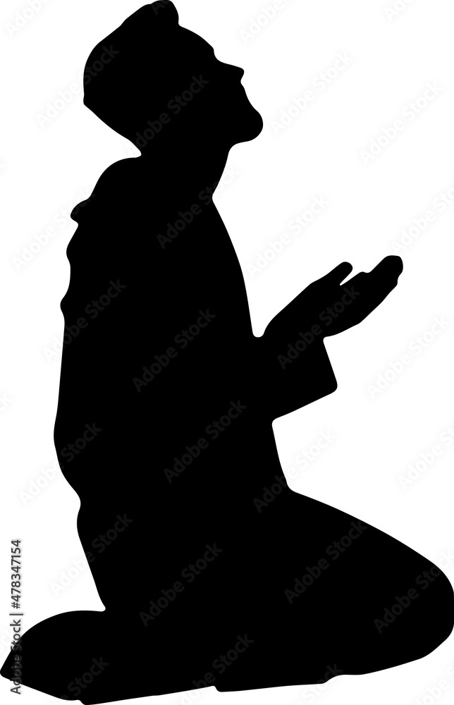 Praise And Prayers Silhouettes Praise And Prayers SVG EPS PNG