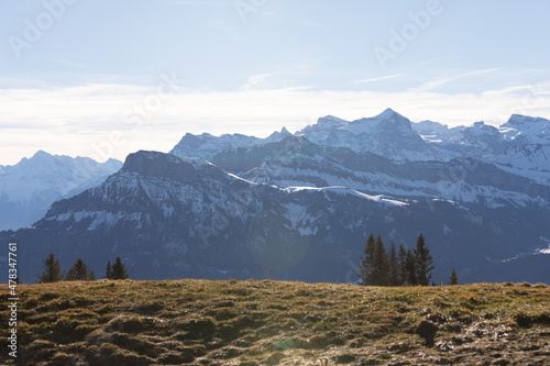 Berge im Winter