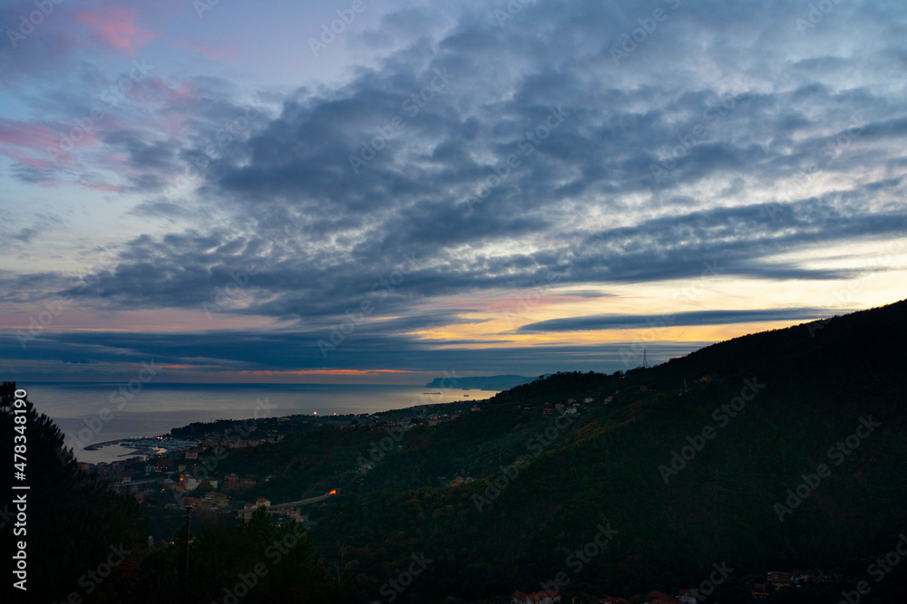 Fototapeta premium Varazze, Parco del Beigua, Liguria