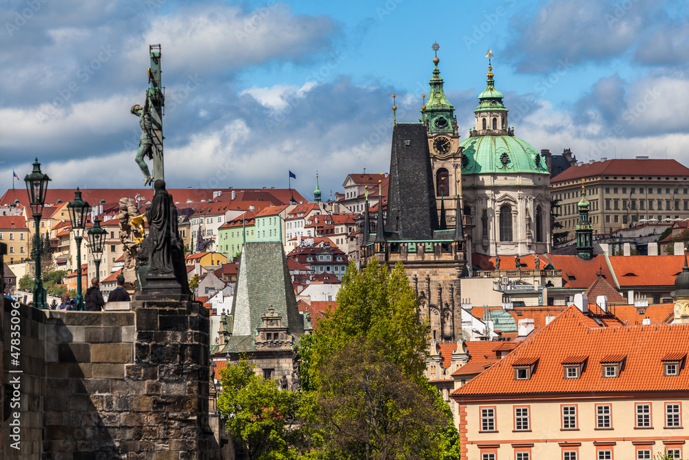 Obraz premium View of the city of Prague