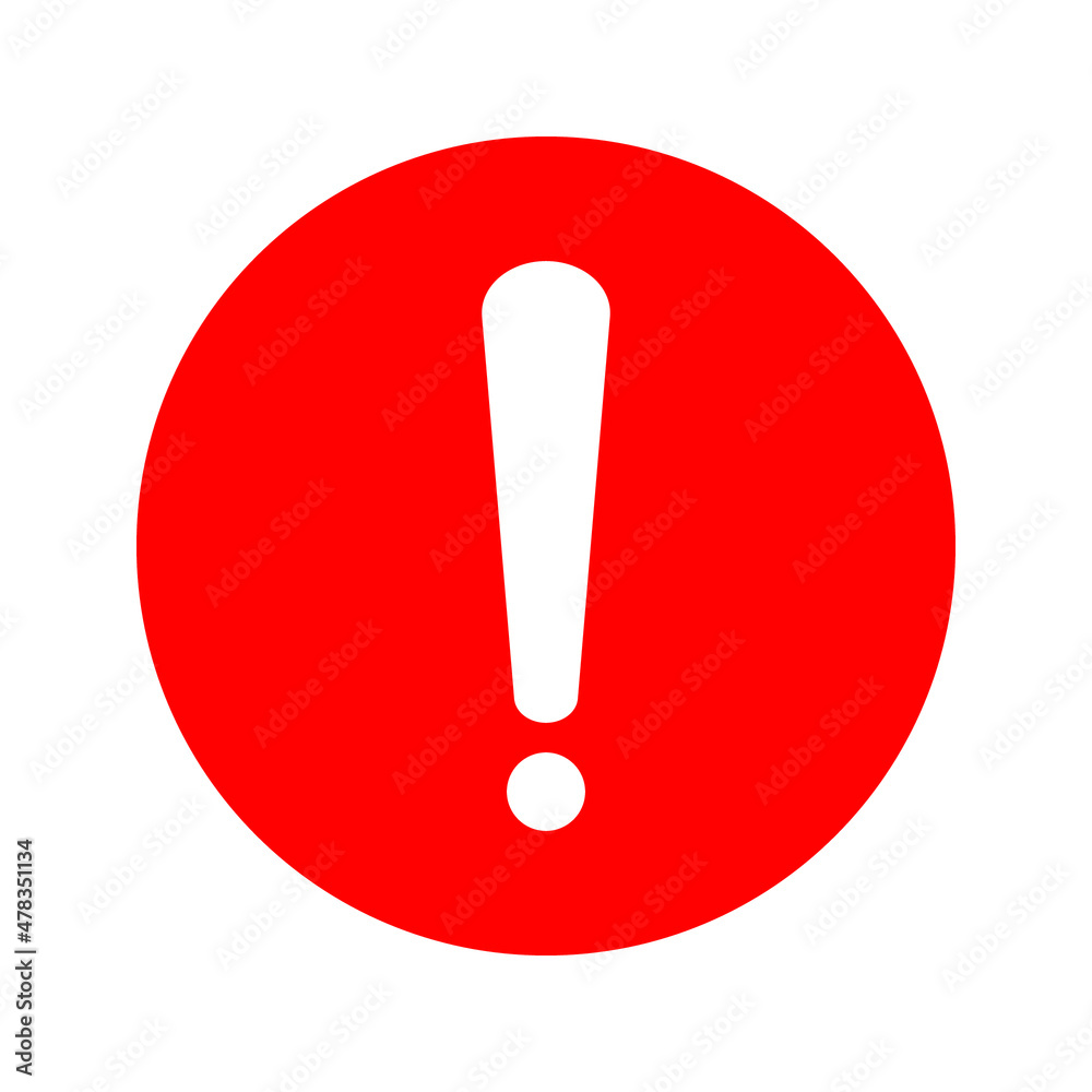 Exclamation danger sign. attention sign icon. Hazard warning attention sign. eps 10 Exclamation danger sign. attention sign icon. Hazard warning attention sign. eps 10