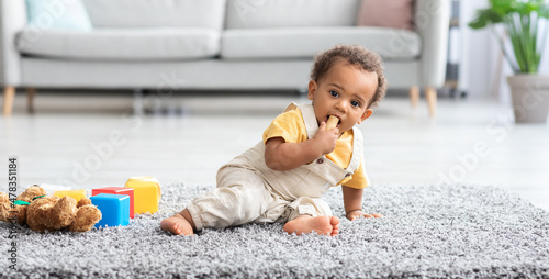 Obraz na plátně Baby Safety