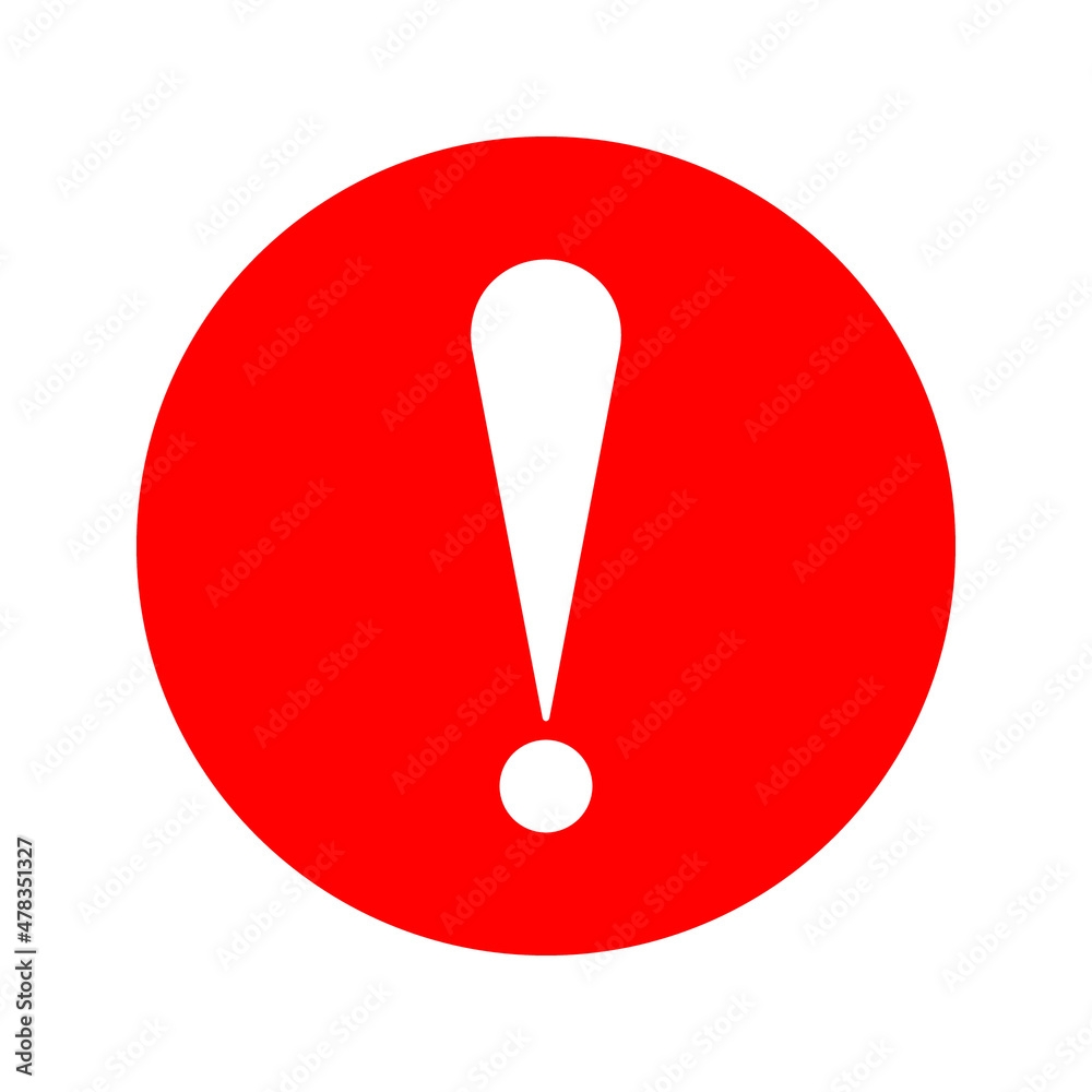 Exclamation danger sign. attention sign icon. Hazard warning attention sign. eps 10 Exclamation danger sign. attention sign icon. Hazard warning attention sign. eps 10