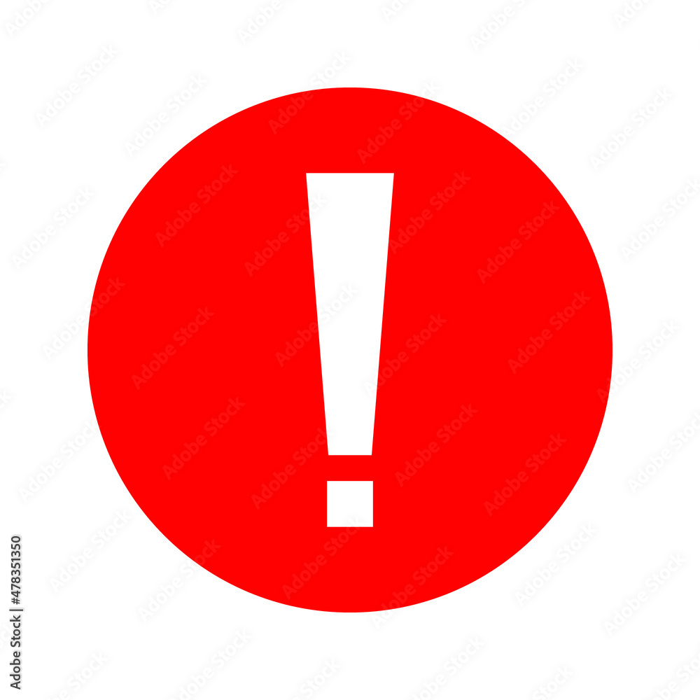 Exclamation danger sign. attention sign icon. Hazard warning attention sign. eps 10 Exclamation danger sign. attention sign icon. Hazard warning attention sign. eps 10