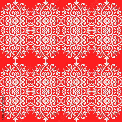 Seamless pattern. Vintage ornament. background for wallpaper, printing on the packaging paper, textiles, tile. 