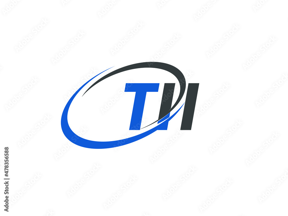 TII letter creative modern elegant swoosh logo design TII letter creative modern elegant swoosh logo design