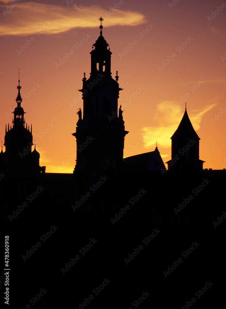 Wawel Royal Castle, Krakow, Cracow. Poland - September, 2011