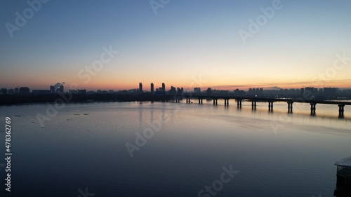 sunrise over the river © Viacheslav