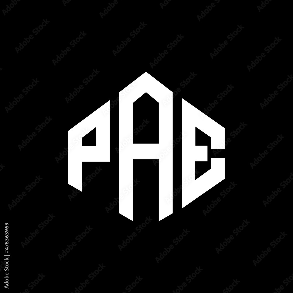PAE letter logo design with polygon shape. PAE polygon and cube shape logo design. PAE hexagon vector logo template white and black colors. PAE monogram, business and real estate logo. PAE letter logo design with polygon shape. PAE polygon and cube shape logo design. PAE hexagon vector logo template white and black colors. PAE monogram, business and real estate logo.