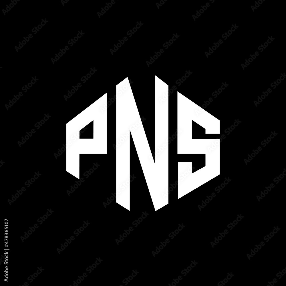 PNS letter logo design with polygon shape. PNS polygon and cube shape logo design. PNS hexagon vector logo template white and black colors. PNS monogram, business and real estate logo. PNS letter logo design with polygon shape. PNS polygon and cube shape logo design. PNS hexagon vector logo template white and black colors. PNS monogram, business and real estate logo.