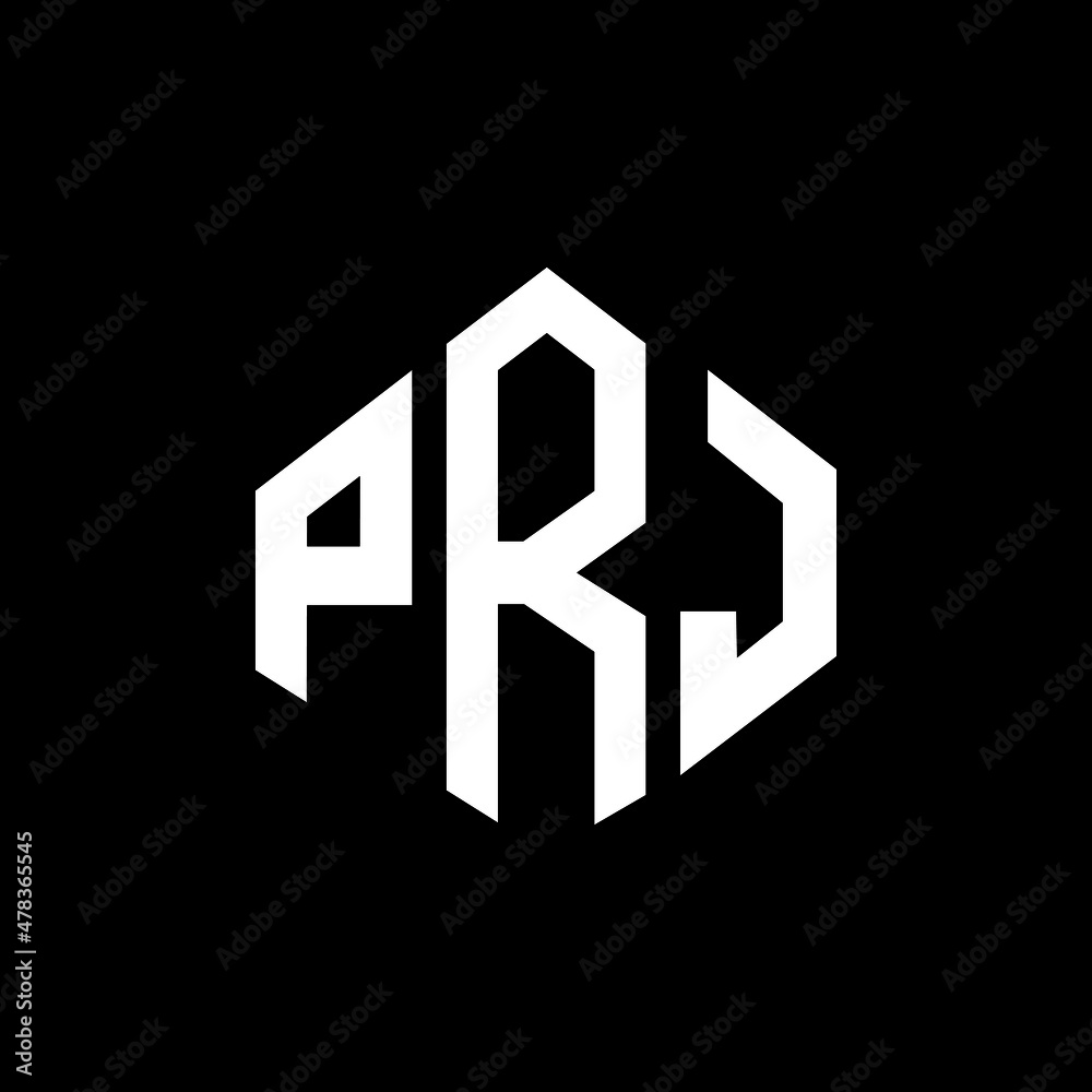PRJ letter logo design with polygon shape. PRJ polygon and cube shape logo design. PRJ hexagon vector logo template white and black colors. PRJ monogram, business and real estate logo. PRJ letter logo design with polygon shape. PRJ polygon and cube shape logo design. PRJ hexagon vector logo template white and black colors. PRJ monogram, business and real estate logo.