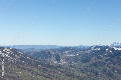 Ausblick Alpen
