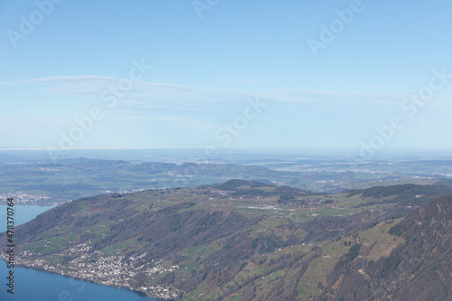 Ausblick Alpen