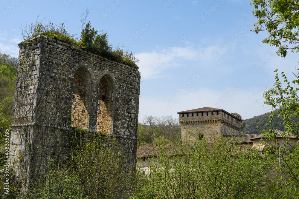 Monumental complex of Quejana in the Ayala Valley Monumental complex of Quejana in the Ayala Valley