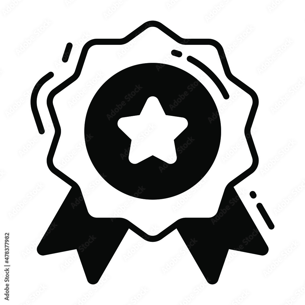 top rated icon, Survey and Feedback, modern vector illustration 