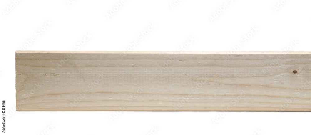 Wooden plank isolated on white background Wooden plank isolated on white background