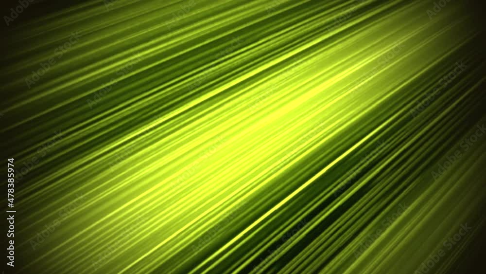 Abstract yellow rays and lines in 80s style, motion futuristic, cyber and retro style background