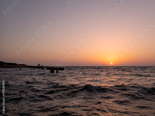 tramonto sul mare isola delle correnti - 658 © bellux
