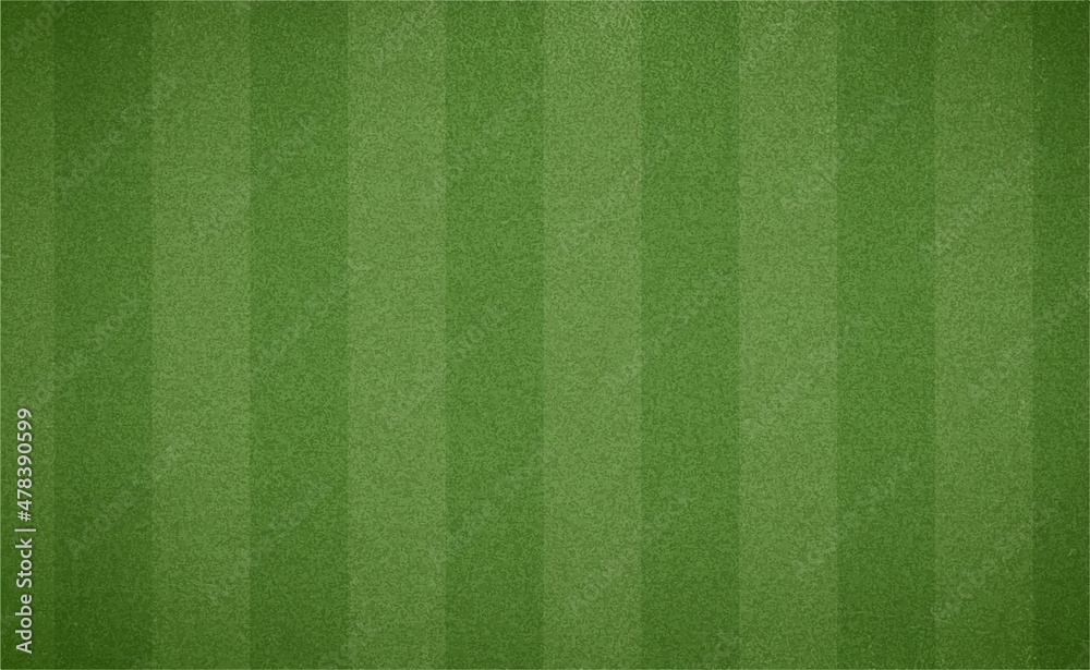 Green grass texture vector background. Horizontal field with stripes EPS10