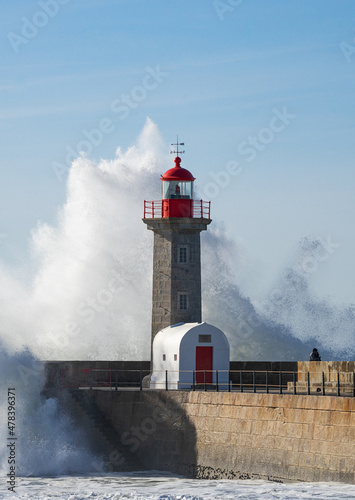 lighthouse on the coast