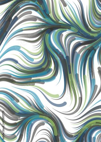 Abstract Perlin Noise Geometric Pattern generative computational art illustration