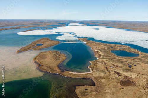 Arctic West Coast of Hudson Bay From Rankin Inlet to Chesterfield Inlet Nunavut photo