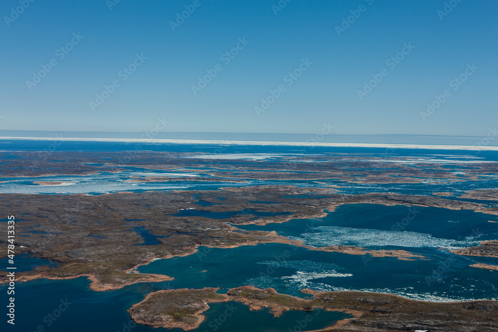 Arctic Hudson Bay From Chesterfield Inlet to Wager Bay Nunavut Canada