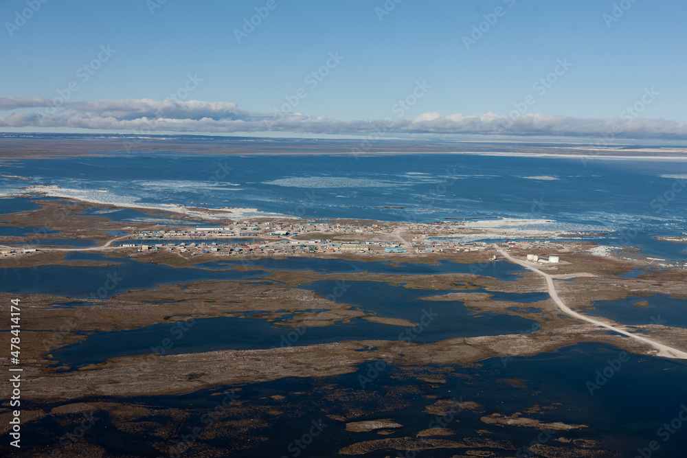 Arctic Southampton Island Village of Coral Harbour Nunavut Canada