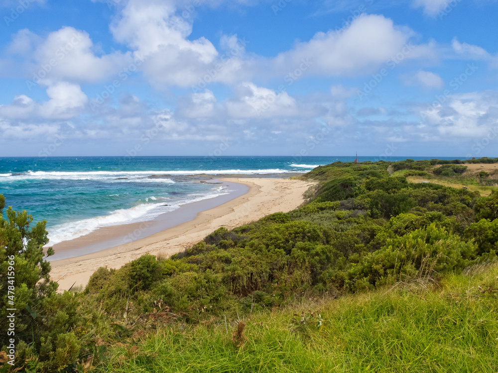 Beach in the Marengo Reefs Marine Sanctuary - Marengo, Victoria, Australia Beach in the Marengo Reefs Marine Sanctuary - Marengo, Victoria, Australia