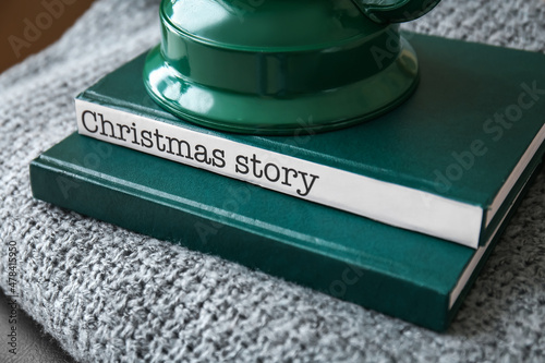 Christmas story book with g...