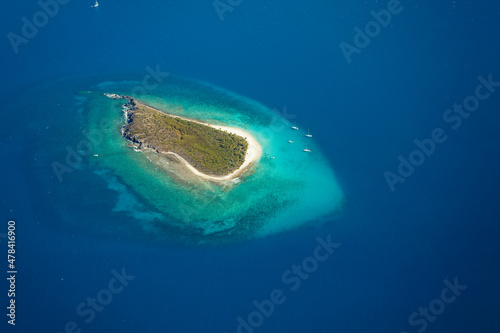 Sandy Cay southeast of Jost Van Dyke. British Virgin Islands Caribbean