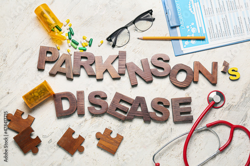 Text PARKINSON'S DISEASE on...