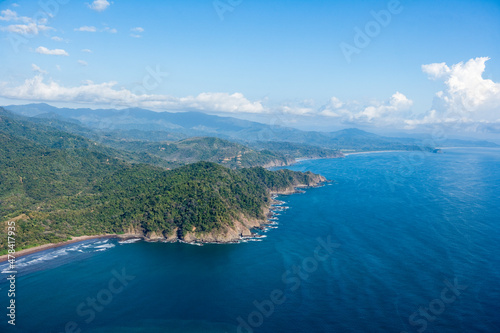 Fototapeta Naklejka Na Ścianę i Meble -  Pacific Coastline of Nicoya Peninsula Costa Rica