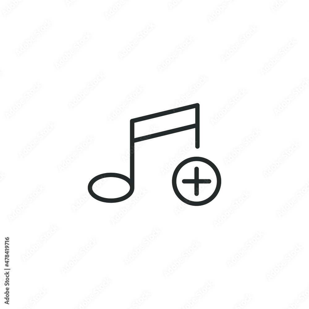 simple vector icon playlist editable. isolated on white background. simple vector icon playlist editable. isolated on white background.