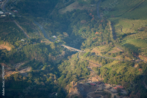 Highway Bridge Costa Rica © Overflightstock