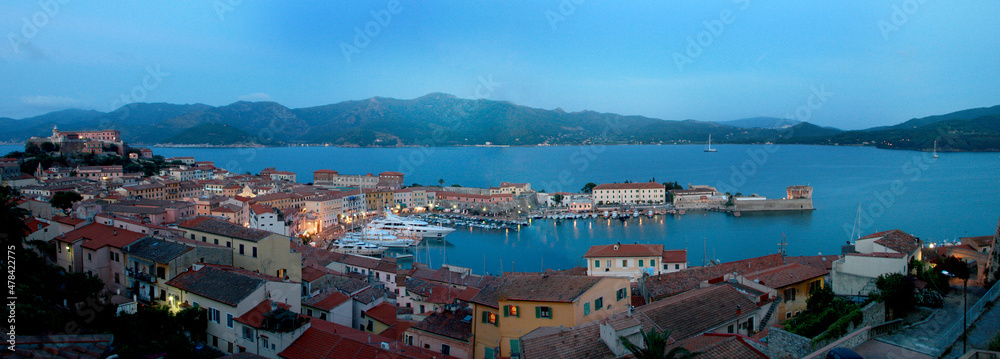 Port town of Elba