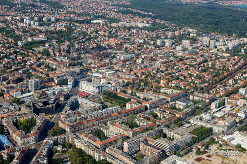 Vista of the Historic City of Zagreb Croatia © Overflightstock