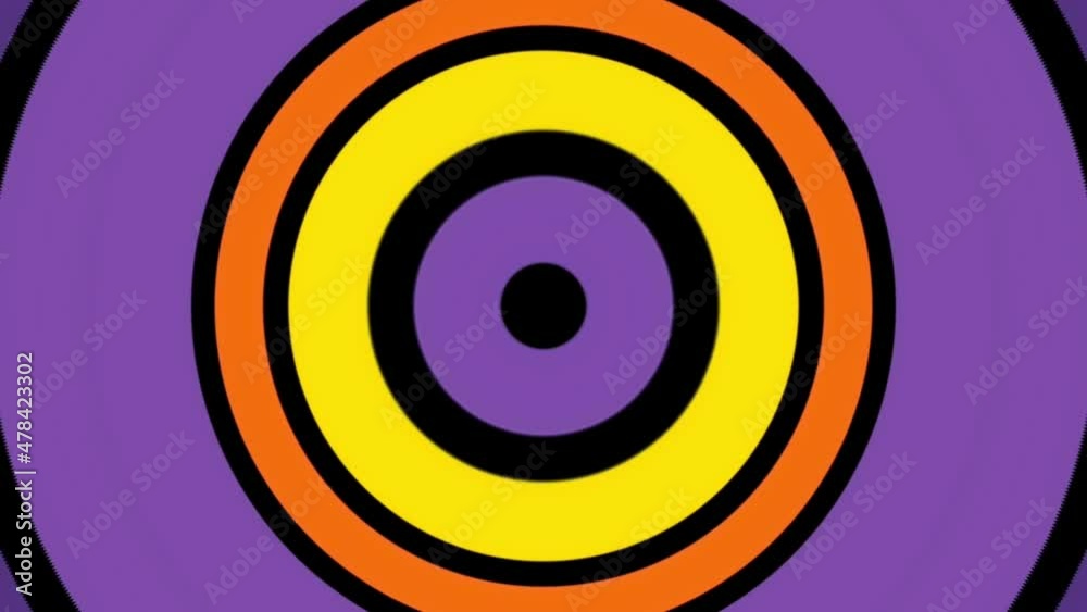Circle animation pulsing through the center of the frame. Circle animation pulsing through the center of the frame.