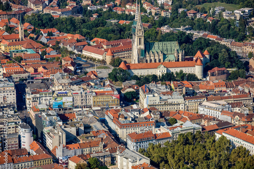 Historic City of Zagreb Croatia © Overflightstock