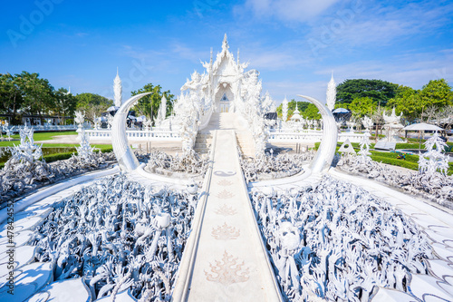 Wat Rong Khun - White Temple in Chiang Rai photo