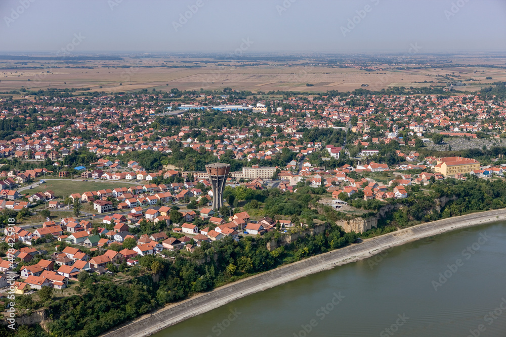 Fototapeta premium Village Vukovar Croatia
