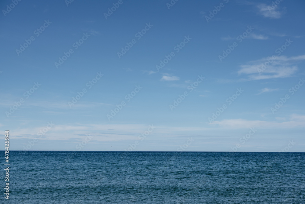 Fototapeta premium blue sky and sea