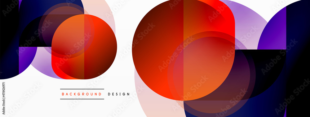 Geometrical minimal wallpaper. Geometric shapes. Vector illustration for wallpaper banner background or landing page Geometrical minimal wallpaper. Geometric shapes. Vector illustration for wallpaper banner background or landing page