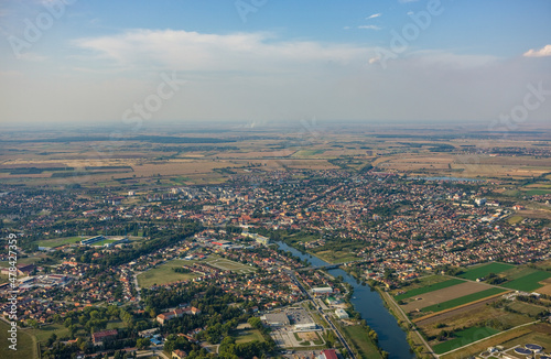 Village of Vinkovci Croatia