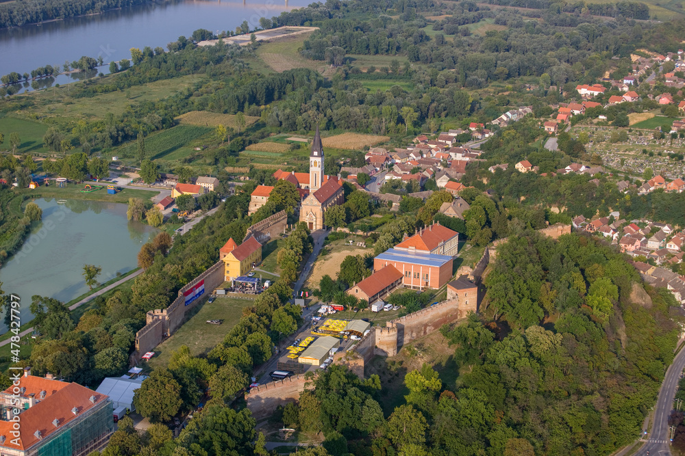 Fototapeta premium Village of Ilok Croatia