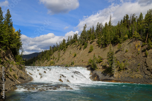 Bow River Falls Banff National Park Alberta © laughingmangovideo