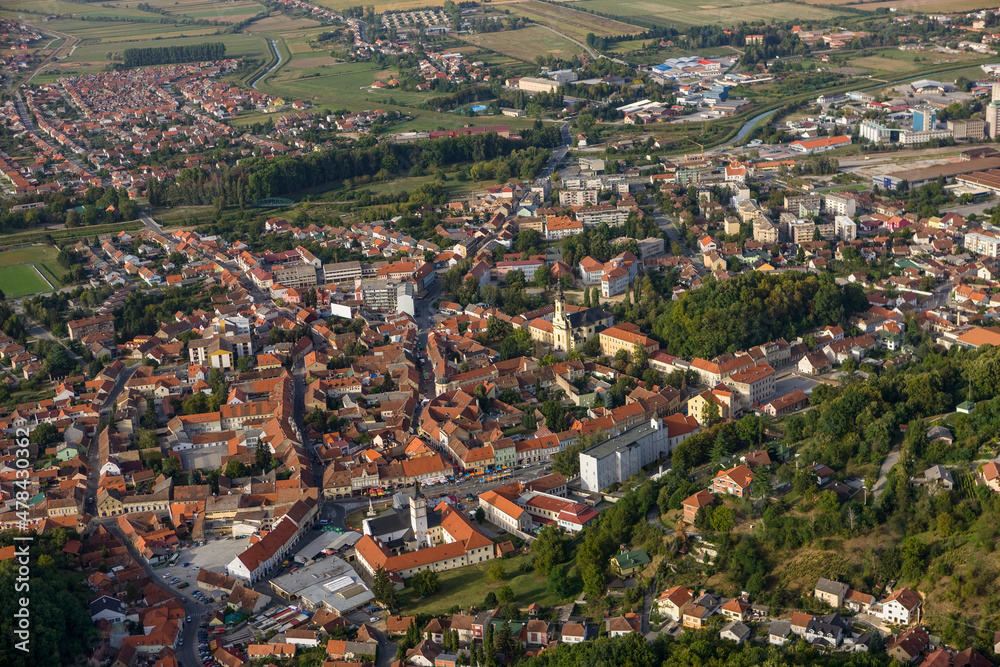 Obraz premium Village of Pozega Croatia