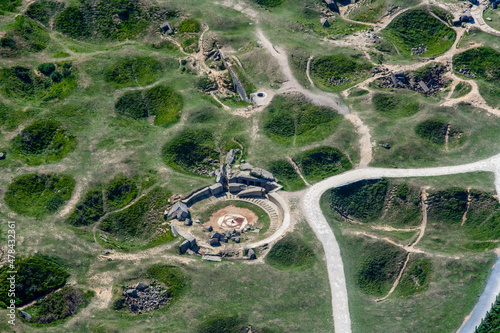  Pointe de Hoc Cricqueville-en-Bessin Normandy France photo